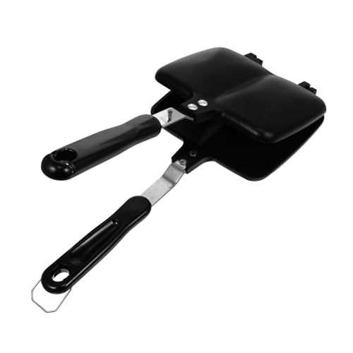 VICASKY Aluminium Sandwichbackform Doppelseitig Antihaftbeschichtet Schnelles Erhitzen Stabile Wärmeverteilung Praktische Pfanne für Toastbrot und Sandwiches Haushalt VICASKY Aluminium Sandwichbackform Doppelseitig Antihaftbeschichtet Schnelles Erhitzen Stabile Wärmeverteilung Praktische Pfanne für Toastbrot und Sandwiches Haushalt von VICASKY