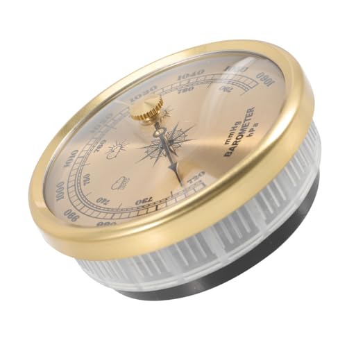 VICASKY Aneroid Barometer für Zuhause Multifunktional Einstellbar Präziser Barometrischer Sensor Handlich und Tragbar Geeignet für Garten Büro Schlafzimmer und Gewächshaus VICASKY Aneroid Barometer für Zuhause Multifunktional Einstellbar Präziser Barometrischer Sensor Handlich und Tragbar Geeignet für Garten Büro Schlafzimmer und Gewächshaus von VICASKY