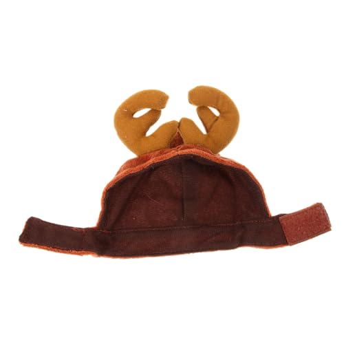 VICASKY Antler Dog Hat mit Rentiergeweih Cartoon Kopfbedeckung für Hunde und Katzen für Weihnachten Partys und Fotoshootings Verstellbar und Langlebig für Kleine Hunde und Katzen Geeignet VICASKY Antler Dog Hat mit Rentiergeweih Cartoon Kopfbedeckung für Hunde und Katzen für Weihnachten Partys und Fotoshootings Verstellbar und Langlebig für Kleine Hunde und Katzen Geeignet von VICASKY