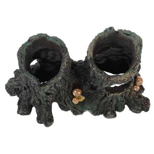 VICASKY Aquarium Deko Baumstamm Skulptur mit Breiten Öffnungen Fischsichere Harz Wurzelattrappe für Süßwasser Unterwasserlandschaft Aquarium Pflanzen Ornament Modell VICASKY Aquarium Deko Baumstamm Skulptur mit Breiten Öffnungen Fischsichere Harz Wurzelattrappe für Süßwasser Unterwasserlandschaft Aquarium Pflanzen Ornament Modell von VICASKY