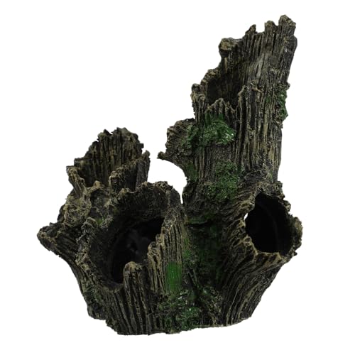 VICASKY Aquarium Resin Baumstamm Versteckhöhle Dekoration Fisch Garnelen Versteck für Aquarium Farbecht Formbeständig Natürliche Gestaltung für Fisch und Garnelenaquarien VICASKY Aquarium Resin Baumstamm Versteckhöhle Dekoration Fisch Garnelen Versteck für Aquarium Farbecht Formbeständig Natürliche Gestaltung für Fisch und Garnelenaquarien von VICASKY