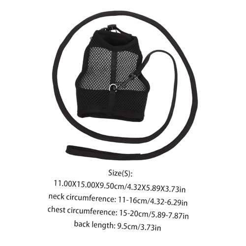 VICASKY Atmungsaktives Kaninchen Geschirr Set mit Verstellbarer Leine Komfortables Mesh Material Leicht und Strapazierfähig Geeignet für Kleine Kaninchen und Kleintiere für Spaziergänge VICASKY Atmungsaktives Kaninchen Geschirr Set mit Verstellbarer Leine Komfortables Mesh Material Leicht und Strapazierfähig Geeignet für Kleine Kaninchen und Kleintiere für Spaziergänge von VICASKY