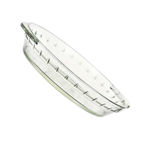 VICASKY Backplatte Hochtemperaturbeständige Dampfpfanne für Mikrowelle Serviertablett aus Verstärktem Leicht zu Reinigen und Ergonomisches Design VICASKY Backplatte Hochtemperaturbeständige Dampfpfanne für Mikrowelle Serviertablett aus Verstärktem Leicht zu Reinigen und Ergonomisches Design von VICASKY