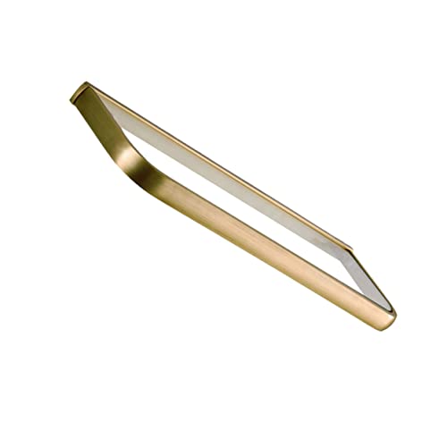VICASKY Badregal aus Messing mit Glasablage Wandmontiertes Badezimmer Wandregal Rostfrei Bronzefarben Multifunktionaler Wandhalter für Shampoo Duschgel und Kosmetik Praktische von VICASKY