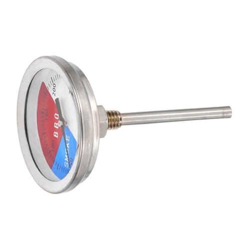 VICASKY Bbq Thermometer Bimetallisches Grillthermometer für Präzise Temperaturmessung im Gasofen und Grill Langlebig und Zuverlässig für Perfektes Grillen und Kochen VICASKY Bbq Thermometer Bimetallisches Grillthermometer für Präzise Temperaturmessung im Gasofen und Grill Langlebig und Zuverlässig für Perfektes Grillen und Kochen von VICASKY