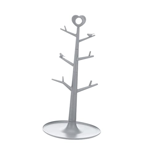 VICASKY Becherhalter Abtropfständer aus Rutschfester Tassenständer für Küche und Wohnzimmer Regal für Tassen Gläser und Flaschen Stilvolles Design VICASKY Becherhalter Abtropfständer aus Rutschfester Tassenständer für Küche und Wohnzimmer Regal für Tassen Gläser und Flaschen Stilvolles Design von VICASKY