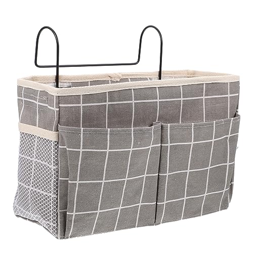 VICASKY Bedside Aufbewahrungstasche aus Multifunktionale Hängetasche für Bett und Schlafzimmer Organizer für Persönliche Gegenstände Karomuster VICASKY Bedside Aufbewahrungstasche aus Multifunktionale Hängetasche für Bett und Schlafzimmer Organizer für Persönliche Gegenstände Karomuster von VICASKY