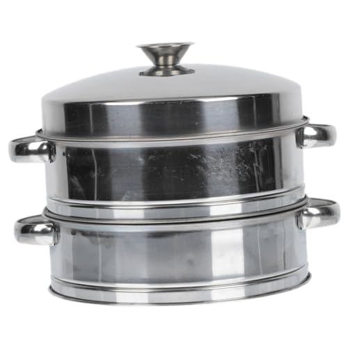 VICASKY Dampfgarer Mit Deckel Stufiger Multifunktionaler Küchendampfer Für Zuhause Zum Dämpfen Von Gemüse Dim Sum Brötchen Und Langlebig von VICASKY