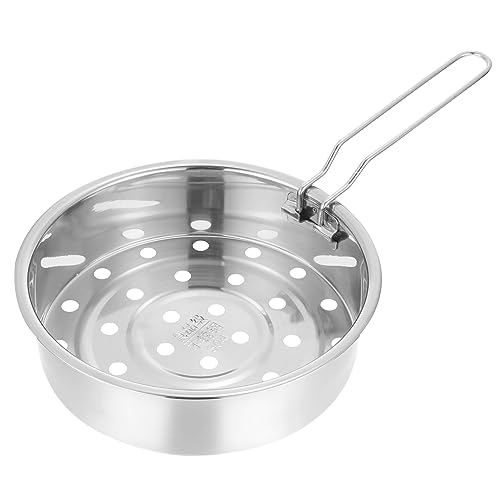 VICASKY Dampfgarer mit Abnehmbarem Griff Dampfeinsatz für Elektrische Kochtöpfe Vielseitig Einsetzbar als Strainer oder Obstbehälter Hitzebeständig und Sicher von VICASKY