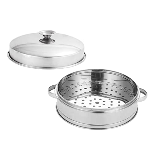 VICASKY Dampfgarer mit Deckel Steamer für Gemüse Fisch und Eier für Küche und Restaurant Leicht zu Reinigen und Gleichmäßige Hitzeverteilung VICASKY Dampfgarer mit Deckel Steamer für Gemüse Fisch und Eier für Küche und Restaurant Leicht zu Reinigen und Gleichmäßige Hitzeverteilung von VICASKY