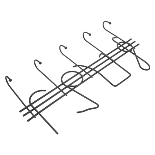 VICASKY Dekorativer Haken Musiknotenform Wandmontierter Schlüsselhalter für Kreativen Stauraum für Eingangsbereiche Optimierung der Organisation von VICASKY