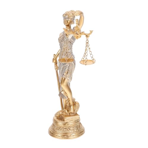 VICASKY Der Gerechtigkeit Statue Skulptur Römische Kunstharz Für Büro Heimdekoration Schreibtisch Bücherregal von VICASKY