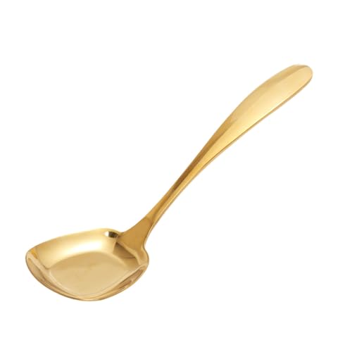 VICASKY Dessertlöffel Groß Goldfarben Rostfrei Langlebig Besteck für Küche Tischgeschirr Vielseitig Verwendbar VICASKY Dessertlöffel Groß Goldfarben Rostfrei Langlebig Besteck für Küche Tischgeschirr Vielseitig Verwendbar von VICASKY