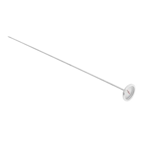 VICASKY Doppelmetall Edelstahl Boden Temperaturmesser Kompost Thermometer mit Langem Stab für Garten und Hinterhof zur Präzisen Temperaturmessung Beim Heimkompostieren von VICASKY