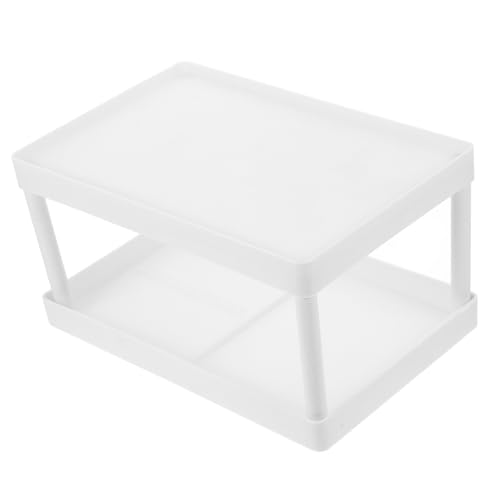 VICASKY Doppelstöckiges Desktop Regal Platzsparend Organizer für Schlafzimmer Büro Kosmetik und Schreibtisch Accessoires Modernes Design Kompakt Vielseitig Ästhetisch VICASKY Doppelstöckiges Desktop Regal Platzsparend Organizer für Schlafzimmer Büro Kosmetik und Schreibtisch Accessoires Modernes Design Kompakt Vielseitig Ästhetisch von VICASKY