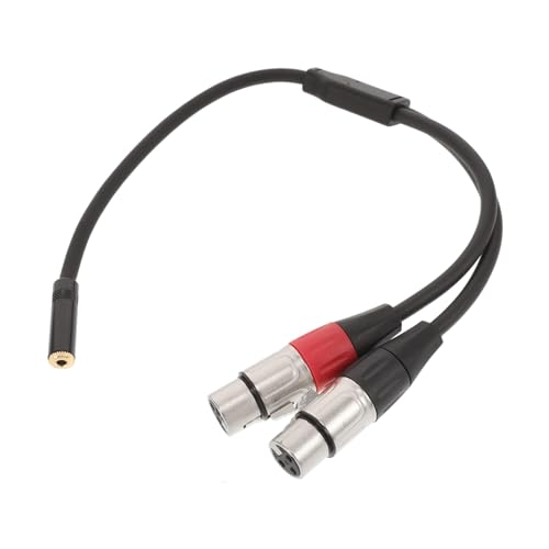 VICASKY Dual Xlr Kabel Y splitter Vergoldete Kontakte Doppelt Geschirmt Symmetrisches Audiokabel für Mikrofonaufnahme Audiointerface und Broadcast Flexible Verbindung Hochwertige VICASKY Dual Xlr Kabel Y splitter Vergoldete Kontakte Doppelt Geschirmt Symmetrisches Audiokabel für Mikrofonaufnahme Audiointerface und Broadcast Flexible Verbindung Hochwertige von VICASKY