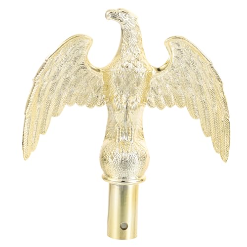 VICASKY Eagle Topper für Fahnenmast Dekorativer Adleraufsatz Wetterfestes und Langlebiges Ornament Installieren Geeignet für Flaggenstile von VICASKY
