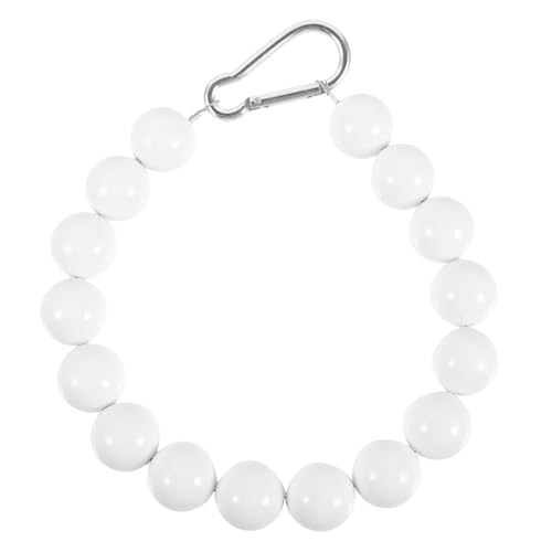 VICASKY Edelstahl Beaded Flagpole Retainer Ring Praktischer Fahnenmast Halter Schnelles Befestigen Glatte Linien Geeignet für Flaggenmast Zubehör Langlebiger Fahnenhalter für Haus und von VICASKY