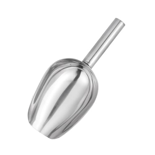 VICASKY Edelstahl Eiswürfelschaufel Dicke Verschleißfeste Eisschaufel für Eiswürfel Nüsse Bonbons Bohnen Einsetzbar für Gefrierschrank und Dessertbedarf VICASKY Edelstahl Eiswürfelschaufel Dicke Verschleißfeste Eisschaufel für Eiswürfel Nüsse Bonbons Bohnen Einsetzbar für Gefrierschrank und Dessertbedarf von VICASKY