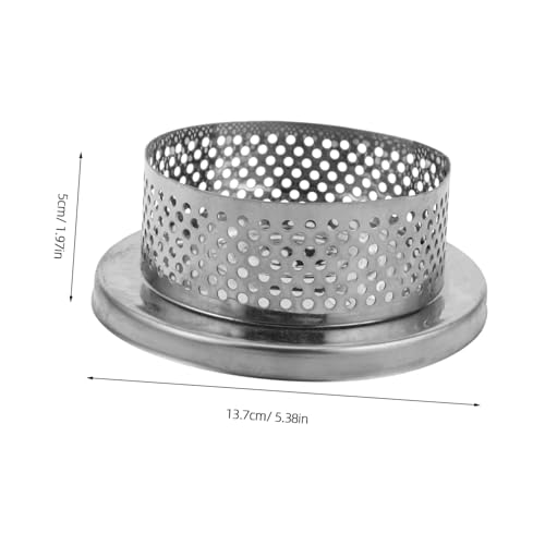 VICASKY Edelstahl Filterabdeckung für Tauchpumpe Rostfreier Filterkorb mit Feinmaschigem Sieb Langlebiges Wasserpumpen Zubehör Passend für Pool Teichpumpen Einfache Installation VICASKY Edelstahl Filterabdeckung für Tauchpumpe Rostfreier Filterkorb mit Feinmaschigem Sieb Langlebiges Wasserpumpen Zubehör Passend für Pool Teichpumpen Einfache Installation von VICASKY