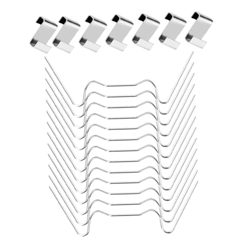 VICASKY Edelstahl Gewächshaus Glasclips W Z klammern für Sichere Befestigung von Ersatzplatten Wind Regenschutz Robuste Glashalterung für Gewächshausfenster von VICASKY