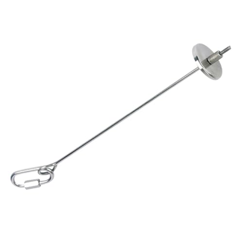 VICASKY Edelstahl Obsthalter für Papageien und Vögel Langlebiger Futterspender und Wiederbefüllbar Geeignet für Käfige Fördert Natürliche Futtersuche und Abwechslungsreiche Fütterung von VICASKY