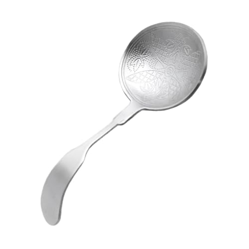 VICASKY Edelstahl Teelöffel Teescoop mit Runder Form Praktischer Tee Löffel für Losen Tee Zuhause Geschenkidee VICASKY Edelstahl Teelöffel Teescoop mit Runder Form Praktischer Tee Löffel für Losen Tee Zuhause Geschenkidee von VICASKY
