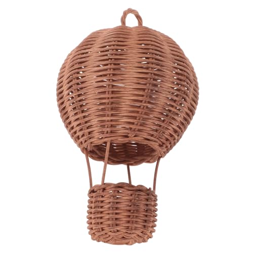 VICASKY Einzigartiges Gewebtes Ornament Aus Heißluftballons Weidenflechten Heimdekoration Dekorativer Wandbehang Für Kinderzimmer Rattan-hängedekoration VICASKY Einzigartiges Gewebtes Ornament Aus Heißluftballons Weidenflechten Heimdekoration Dekorativer Wandbehang Für Kinderzimmer Rattan-hängedekoration von VICASKY