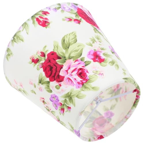 VICASKY Ersatz Lampenschirm für Tischlampe Clip Blumenmuster Lampenschirm Geeignet für Glühbirnen Dekorative Abdeckung für Stehlampe und Nachttischlampe VICASKY Ersatz Lampenschirm für Tischlampe Clip Blumenmuster Lampenschirm Geeignet für Glühbirnen Dekorative Abdeckung für Stehlampe und Nachttischlampe von VICASKY