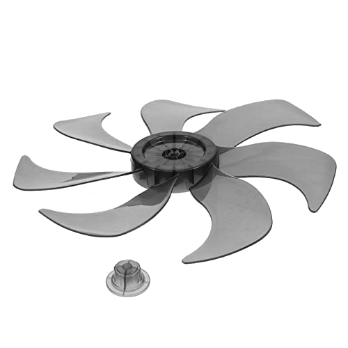 VICASKY Ersatz Lüfterflügel Standventilator Zubehör Transparent Schwarz Material Hitzebeständig Geräuscharm Robust für Haushaltsventilatoren Langlebige Ventilatorblätter VICASKY Ersatz Lüfterflügel Standventilator Zubehör Transparent Schwarz Material Hitzebeständig Geräuscharm Robust für Haushaltsventilatoren Langlebige Ventilatorblätter von VICASKY