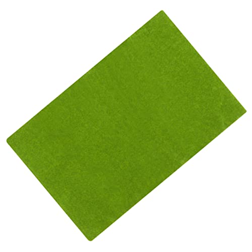 VICASKY Fake Grass Mat für Modelleisenbahnen und Landschaftsbau Rasenpapier für Sandtischmodelle DIY Landschaften und Garten Szenen Dekorationen VICASKY Fake Grass Mat für Modelleisenbahnen und Landschaftsbau Rasenpapier für Sandtischmodelle DIY Landschaften und Garten Szenen Dekorationen von VICASKY