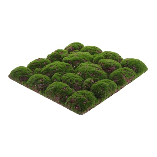 VICASKY Falsches Moos Wandpaneel Leichtes Schaumstoff Fliesenbrett DIY Craft Wanddeko Pflanzliche Simulation für Hintergrund Wandgestaltung und Wandhänger von VICASKY