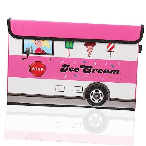VICASKY Faltbare Aufbewahrungsbox Kinderzimmer Cartoon Bus Form Multi Funktion Spielzeugkiste und Kleidungskiste aus Stabile Aufbewahrung für Kleidung Rosa Design VICASKY Faltbare Aufbewahrungsbox Kinderzimmer Cartoon Bus Form Multi Funktion Spielzeugkiste und Kleidungskiste aus Stabile Aufbewahrung für Kleidung Rosa Design von VICASKY