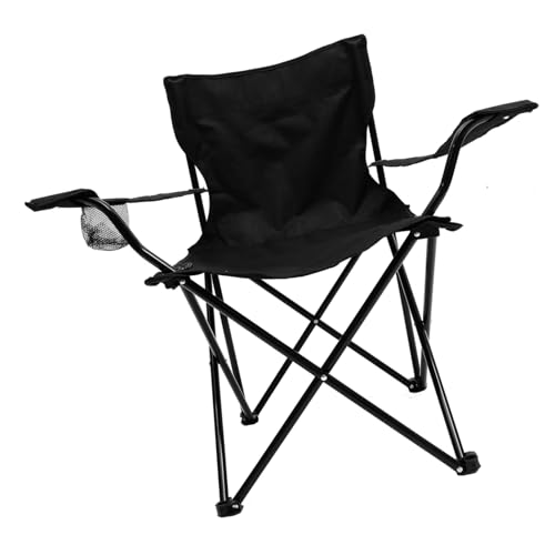 VICASKY Klappstuhl Faltbarer Stuhl Tragbarer Stuhl Für Camping Garten Angeln Reisen Picknick Klein Kompakt Robust von VICASKY