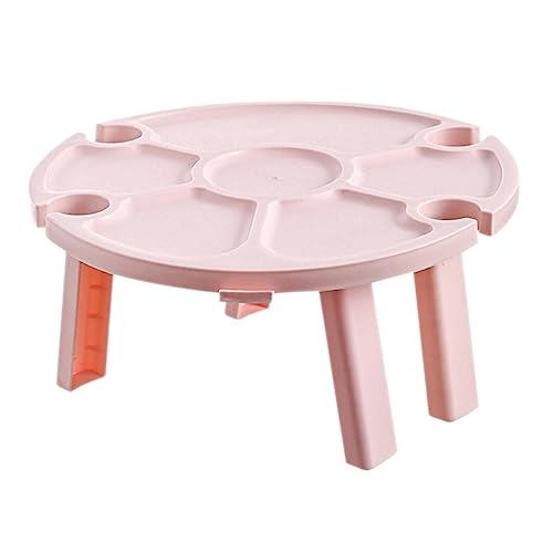 VICASKY Faltbarer Outdoor Weintisch Tragbarer Picknicktisch Kunststoff Mit Getränkefach Für Garten Camping Strand Und Partys VICASKY Faltbarer Outdoor Weintisch Tragbarer Picknicktisch Kunststoff Mit Getränkefach Für Garten Camping Strand Und Partys von VICASKY