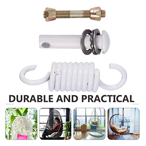 VICASKY Feder FüR Hängesessel Schwingfeder Hängeset Hängematte Aufhängung 1 Satz schaukel Haken für Schaukelsessel Hardware Hängemattenschaukeln Zubehör Schwerlaststuhl Robuster VICASKY Feder FüR Hängesessel Schwingfeder Hängeset Hängematte Aufhängung 1 Satz schaukel Haken für Schaukelsessel Hardware Hängemattenschaukeln Zubehör Schwerlaststuhl Robuster von VICASKY