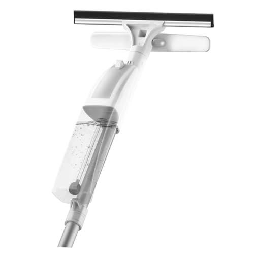 VICASKY Fensterreinigungsbürste mit Verstellbarem Stiel Doppelseitig mit Wassersprühfunktion Silikonabzieher Mikrofaser für Hohe Fenster und Glatte Oberflächen Multifunktional VICASKY Fensterreinigungsbürste mit Verstellbarem Stiel Doppelseitig mit Wassersprühfunktion Silikonabzieher Mikrofaser für Hohe Fenster und Glatte Oberflächen Multifunktional von VICASKY
