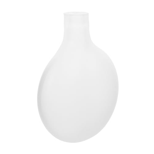 VICASKY Flacher Glasschirm für Pendelleuchte Eleganter Ersatz Lampenschirm aus Satiniertem Bernstein Glas Stilvoller Lampenschirm für Wohnzimmerbeleuchtung Romantisches Warmes Licht von VICASKY