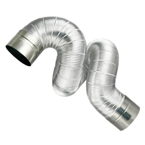 VICASKY Flexibles Rauchrohr für Heizöfen zu Installieren für Innen und Außeneinsatz mit Hoher Temperaturbeständigkeit VICASKY Flexibles Rauchrohr für Heizöfen zu Installieren für Innen und Außeneinsatz mit Hoher Temperaturbeständigkeit von VICASKY