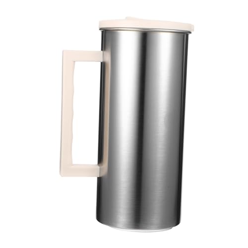 VICASKY Getränkekrug mit Deckel Großer Wasserdichter Eis Tee Pitcher für Kalte Getränke Vielseitiger Teekrug für Zuhause Bar und Restaurant Robust und Temperaturbeständig von VICASKY