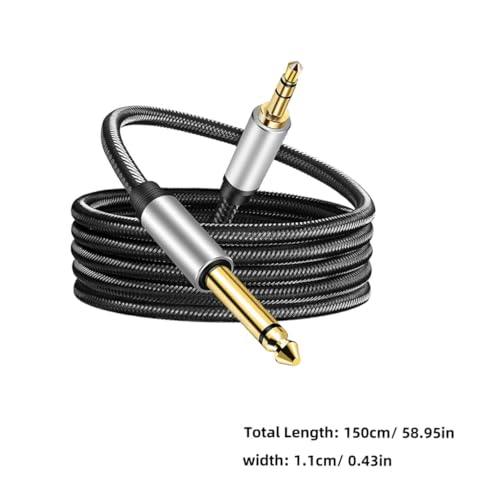VICASKY Gitarren audio kabel Trs zu Klinke Langlebig und Verschleißfest Männlich zu Männlich Kompatibel mit Gitarren und Mischpulten Flexibel für Vielseitige Audiogeräte Klarer Klang für VICASKY Gitarren audio kabel Trs zu Klinke Langlebig und Verschleißfest Männlich zu Männlich Kompatibel mit Gitarren und Mischpulten Flexibel für Vielseitige Audiogeräte Klarer Klang für von VICASKY
