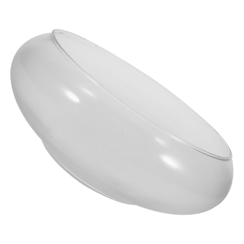 VICASKY Glas Fischschale Multifunktional Hochtransparent Robuster Goldfisch Aquarium Tank Kleines Büro Dekor Hydroponischer Pflanzen Topf Für Schreibtisch Und Arbeitsplatz von VICASKY
