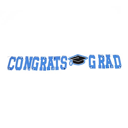 VICASKY Graduation Hanging Banner Dekoratives Abschlussbanner für Feierlichkeiten für Große Abschlussfeste und Schulveranstaltungen und Langlebig Einfache Aufhängung mit Klaren von VICASKY