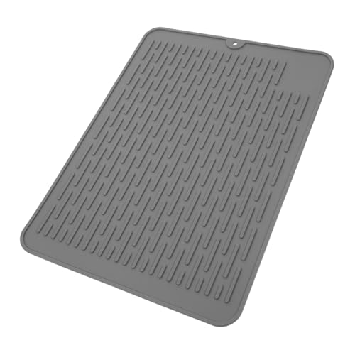 VICASKY Grillwerkzeug Matte Hitzebeständige Grillmatte für Gasgrill Kompakte Langlebige Leicht zu Reinigende Grill Ablage für Spatel und Grillzubehör von VICASKY