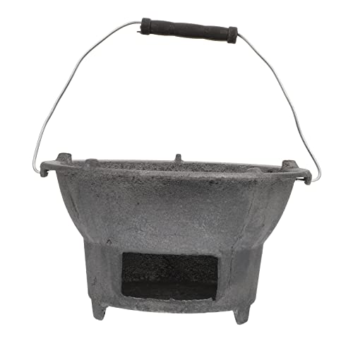 VICASKY Gusseisen Bbq Grillofen für Outdoor Nutzung Tragbarer Holzkohlegrill Hochwertiger Camping Grill mit Feiner Verarbeitung und Langlebigem Design VICASKY Gusseisen Bbq Grillofen für Outdoor Nutzung Tragbarer Holzkohlegrill Hochwertiger Camping Grill mit Feiner Verarbeitung und Langlebigem Design von VICASKY