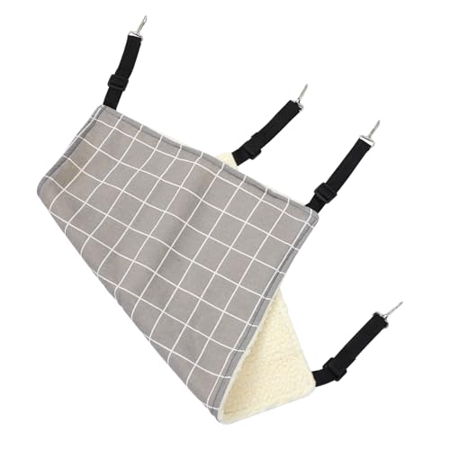 VICASKY Hängematte Katzenbett Groß Waschbar Katzenhängematte für Kleintiere Wie Kaninchen Hamster Chinchilla Robust Atmungsaktiv Platzsparend für Käfig und AST Geeignet von VICASKY