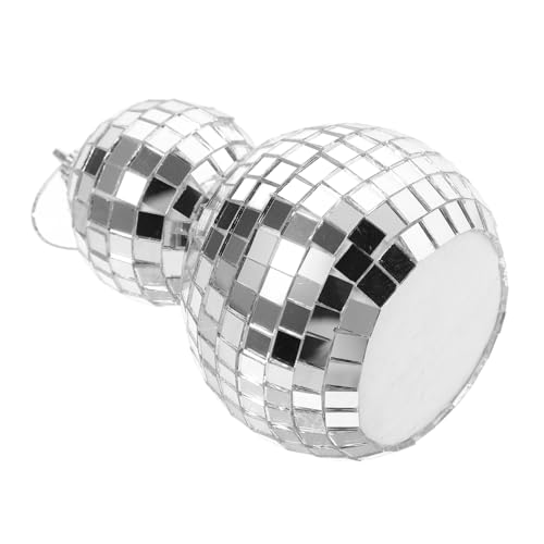 VICASKY Hängende Spiegel Discokugel Reflektierende Dekokugel Für Partys Und Feste Diskokugel Für Weihnachtsbaum Und Mottoparty von VICASKY