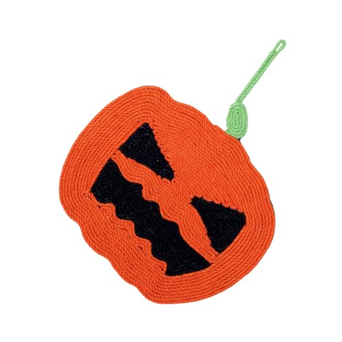 VICASKY Hängendes Katzenkratzerbrett aus Sisal für Halloween Robust und Langlebig für Kratzinstinkt Ihrer Katze Sorgt für Gesunde Krallen und Einsamkeit VICASKY Hängendes Katzenkratzerbrett aus Sisal für Halloween Robust und Langlebig für Kratzinstinkt Ihrer Katze Sorgt für Gesunde Krallen und Einsamkeit von VICASKY