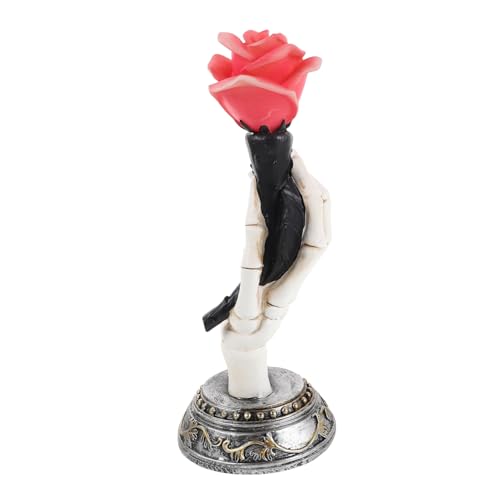 VICASKY Halloween Gothic Dekoration LED Lampe Skelett Hand mit Stimmungsvolle Nachtlicht Deko für Day of The Dead und Romantische Gothic Atmosphäre Resin Handknochen Leuchte für Fenster VICASKY Halloween Gothic Dekoration LED Lampe Skelett Hand mit Stimmungsvolle Nachtlicht Deko für Day of The Dead und Romantische Gothic Atmosphäre Resin Handknochen Leuchte für Fenster von VICASKY