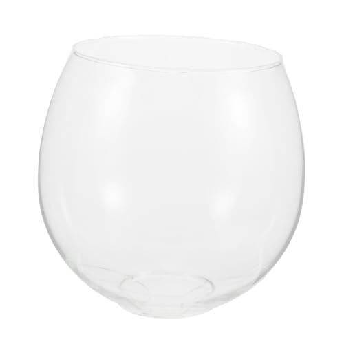 VICASKY Handgeblasener Glasschirm aus Hochborosilikatglas Amberfarbene Elektrobeschichtete Vintage Deckenleuchte Ersatz Glaskugel für Pendelleuchten Wandlampen von VICASKY
